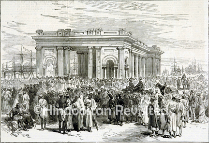 /data/Original Prints/Topography Views, City Views, Landscapes/PRINSEP S GAUT CALCUTTA.jpg